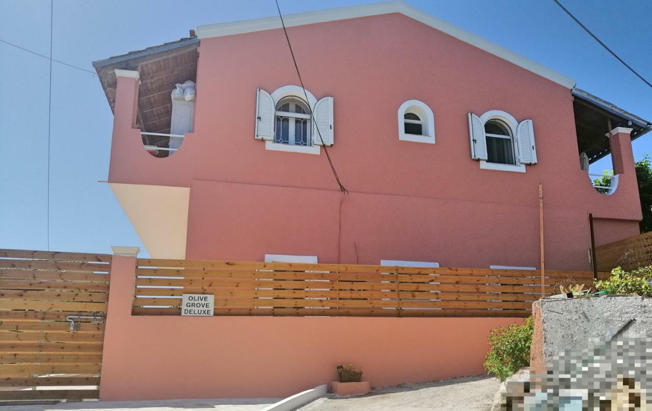 Olive Grove Deluxe Apartment Agnítsini Exterior foto